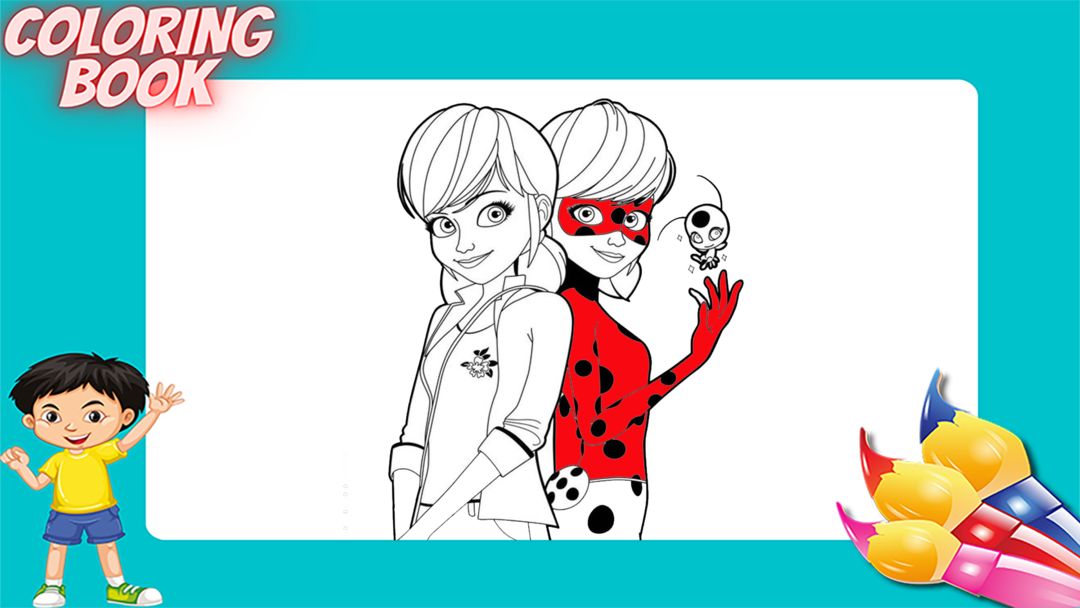 Ladybug coloring book android s apk download for free