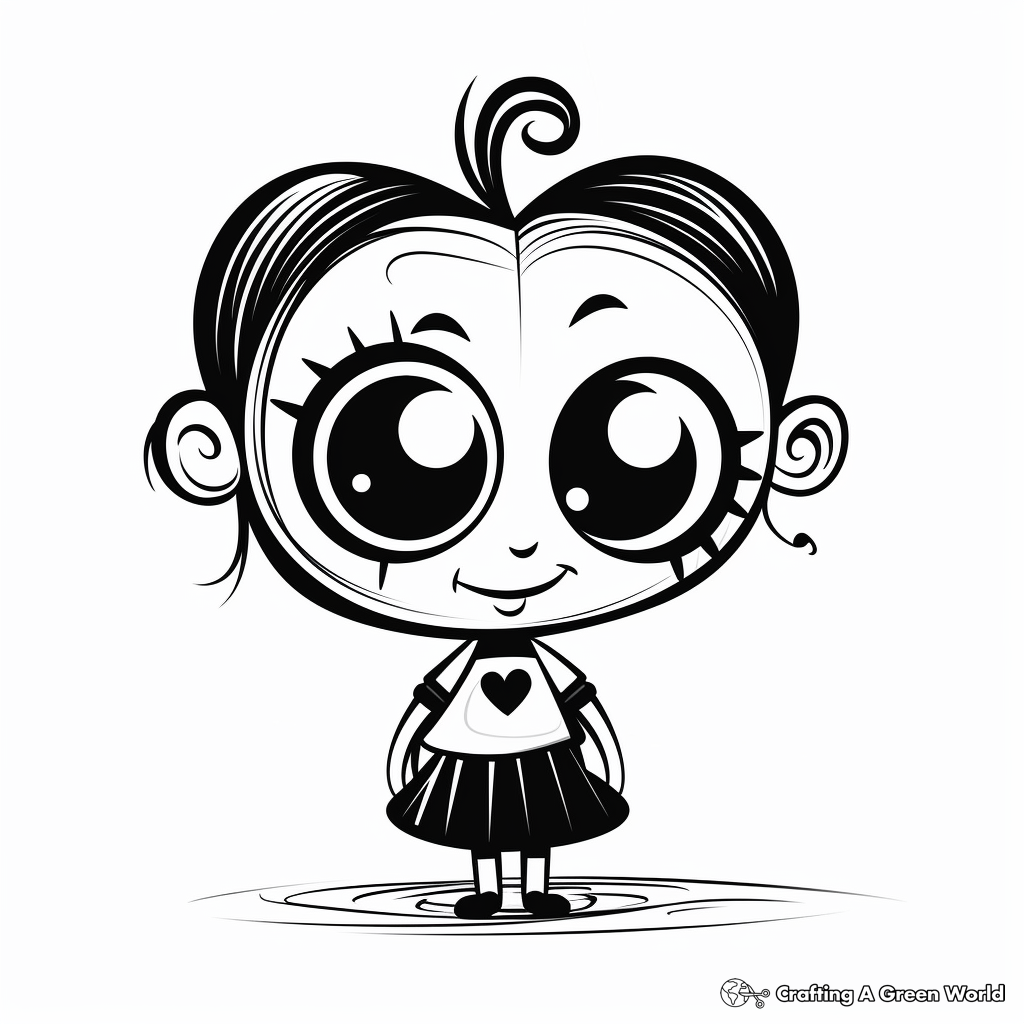 L is for ladybug coloring pages