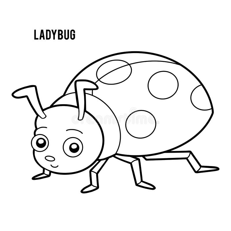 Coloring ladybug stock illustrations â coloring ladybug stock illustrations vectors clipart