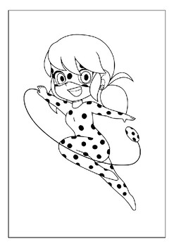 Miraculous coloring pages collection ladybug cat noir adventures by prekiddo