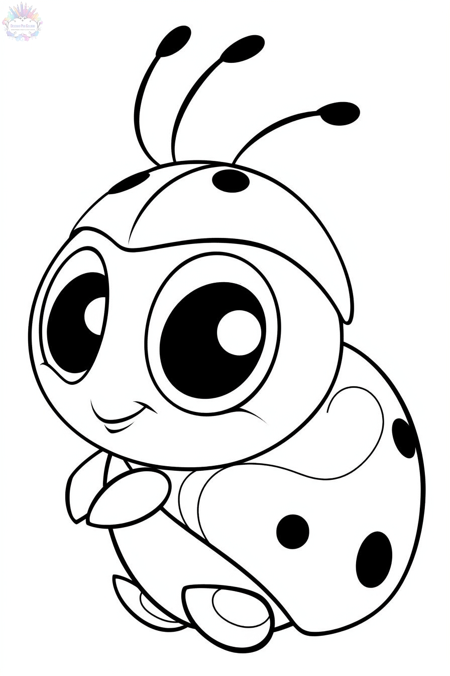 Ladybug coloring pages