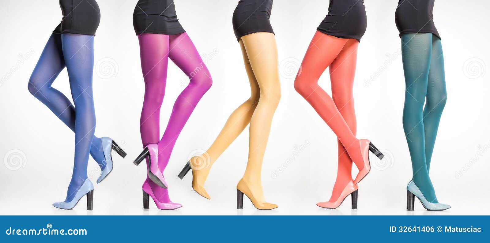 Woman nylons stock photos