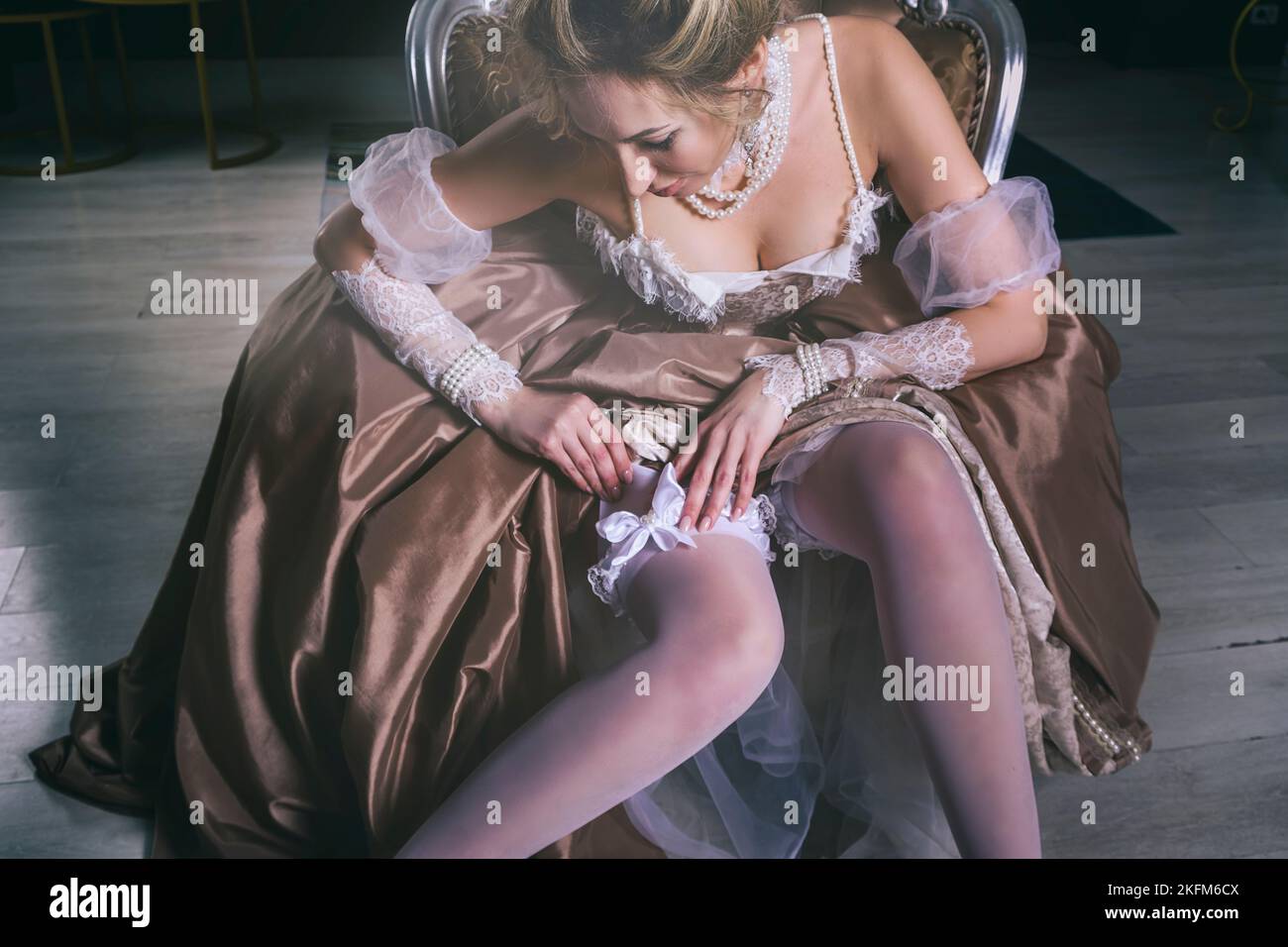 Stockings mature woman hi