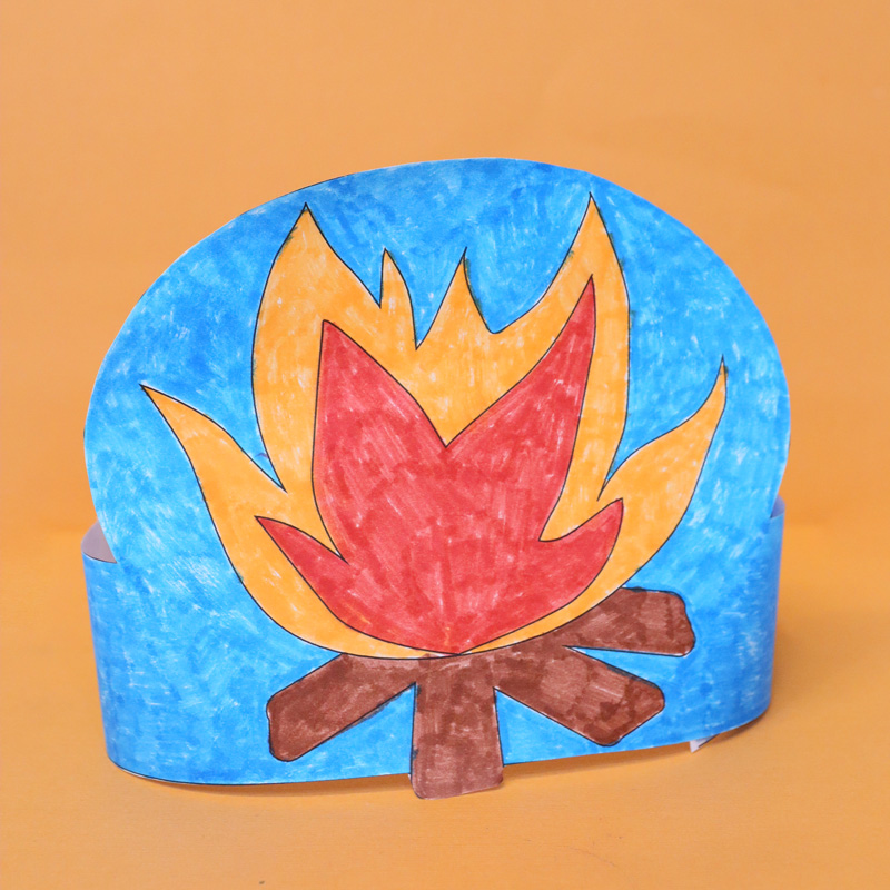 Lag baomer bonfire hat
