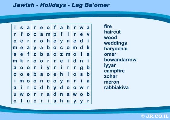Educational and fun resources for lag baomer