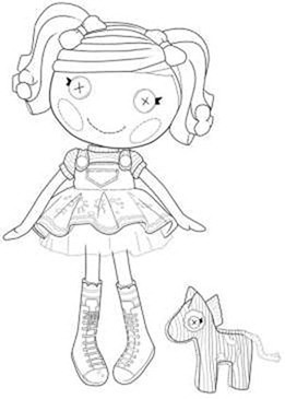 Lalaloopsy coloring pageimagens para colorir lalaloopsy
