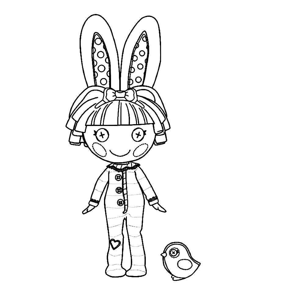 Lalaloopsy coloring pages