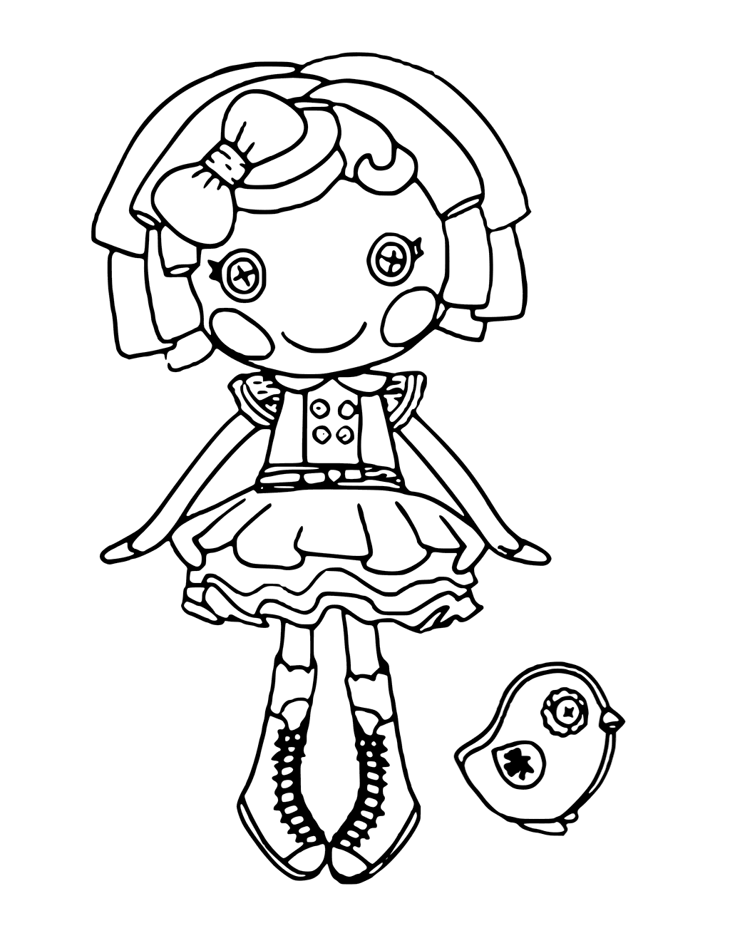 Lalaloopsy coloring pages