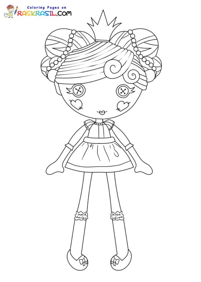 Lalaloopsy coloring pages printable for free download