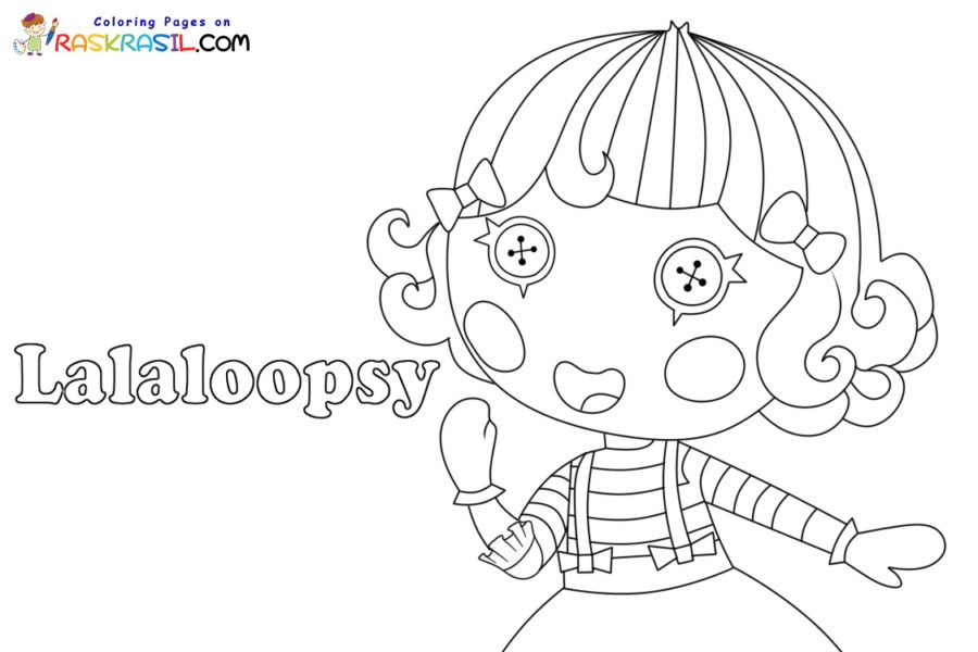 Lalaloopsy coloring pages printable for free download