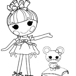 Lalaloopsy coloring pages printable for free download
