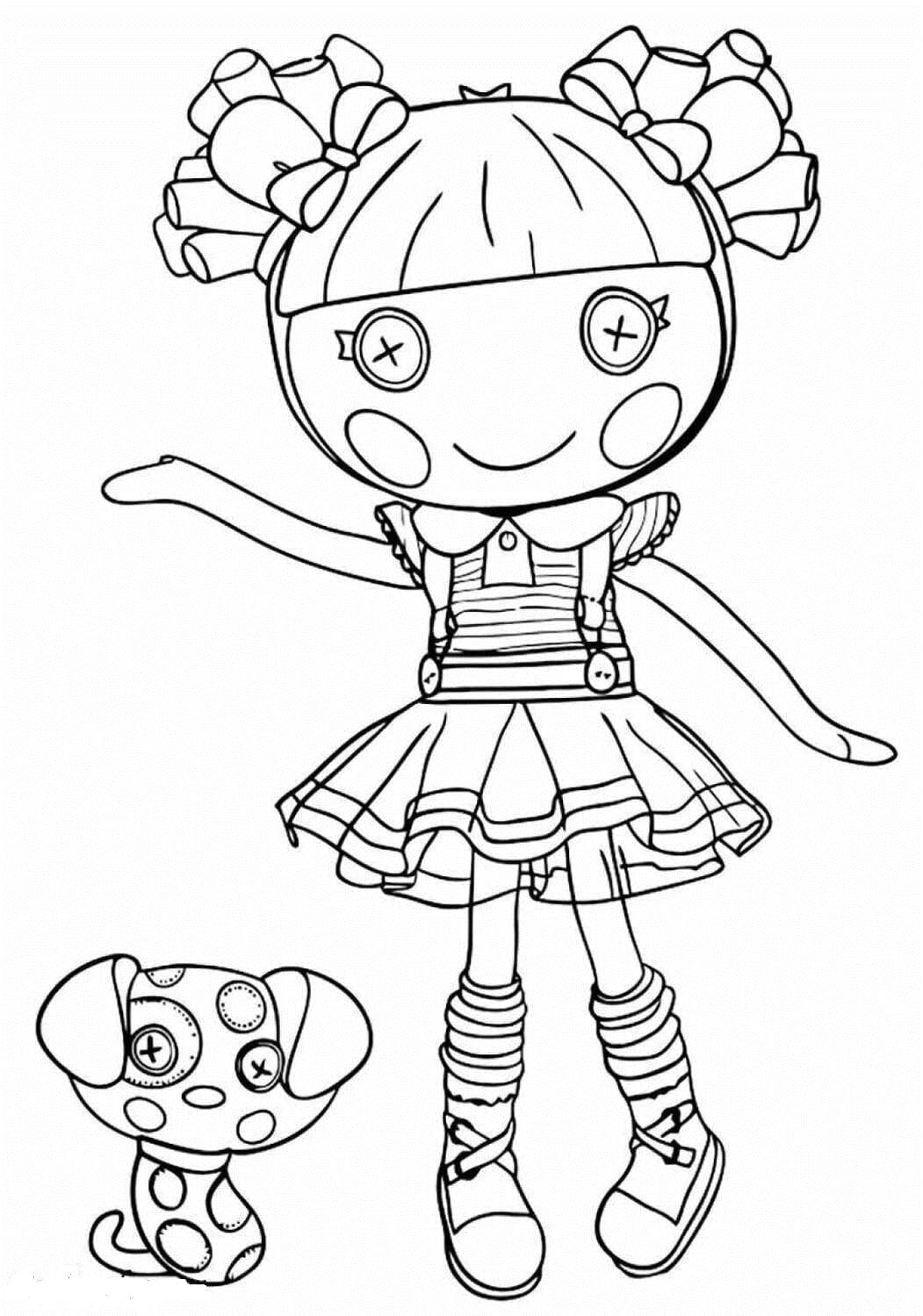 Lalaloopsy coloring pages