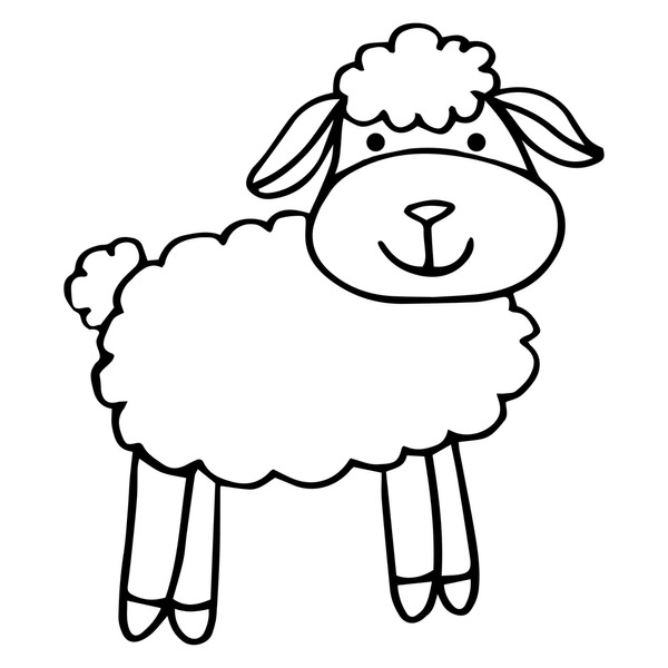 Thousand coloring lamb royalty