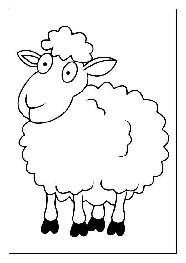 Sheep coloring pages free printable coloring sheets for kids