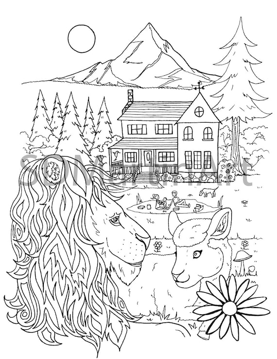 The lion and the lamb