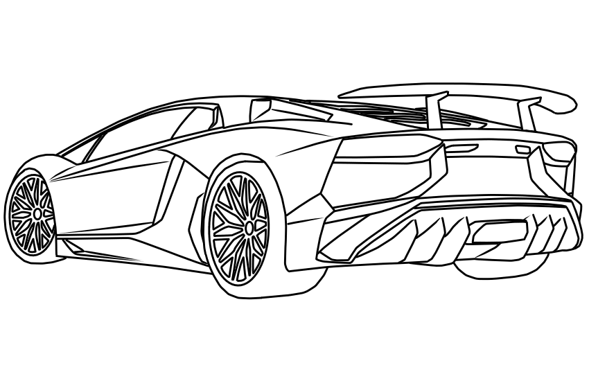 Lamborghini aventador superveloce â