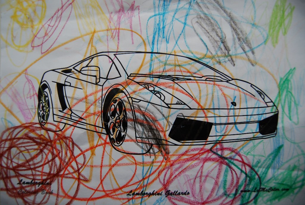Coloring gallardo free download