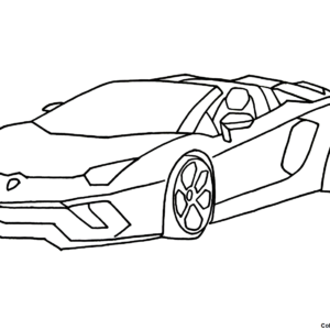 Lamborghini coloring pages printable for free download