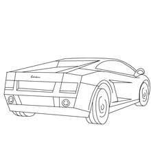Lamborghini gallardo coloring pages