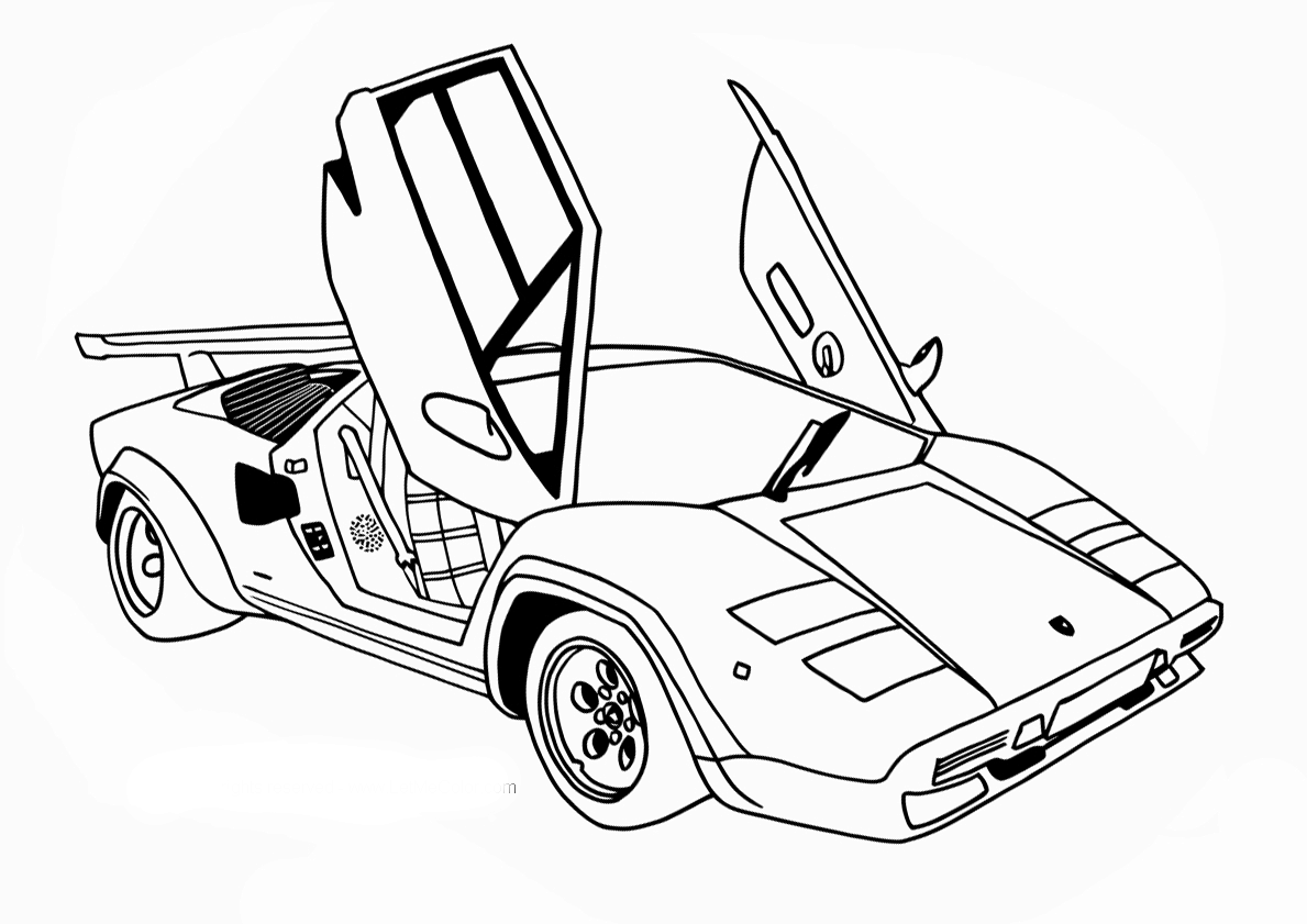Desenhos hot wheels mãlarbok bilar lamborghini
