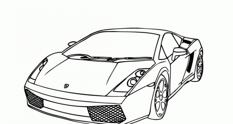 Get this printable lamborghini coloring pages