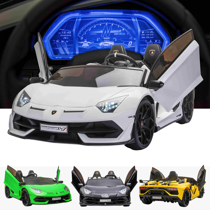 Lamborghini aventador svj v battery electric ride