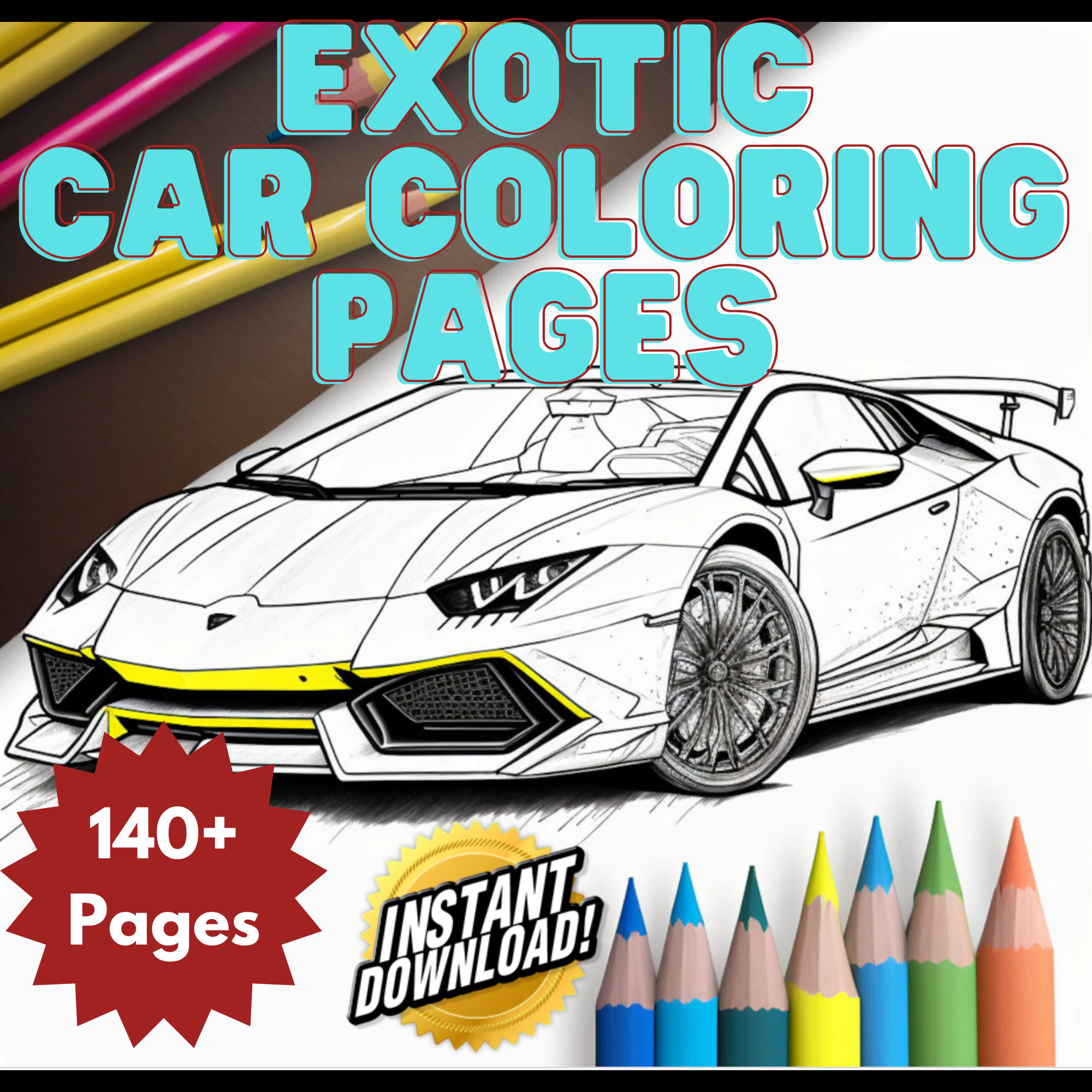 Lamborghini drawing