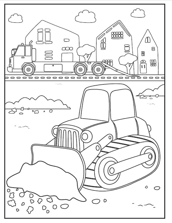 Carsvehicle kids coloring pages