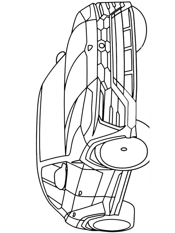 Lamborghini urus coloring page