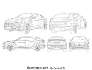 Lamborghini urus over royalty