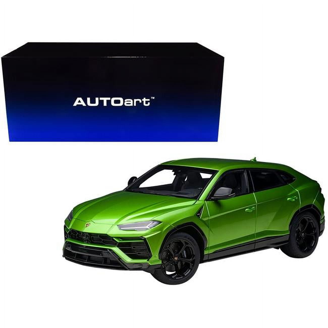 Autoart lamborghini urus verde selvans by scale model car pearl green