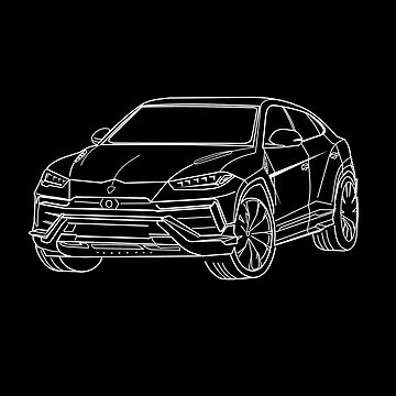 Lamborghini urus art print for sale by aurealis