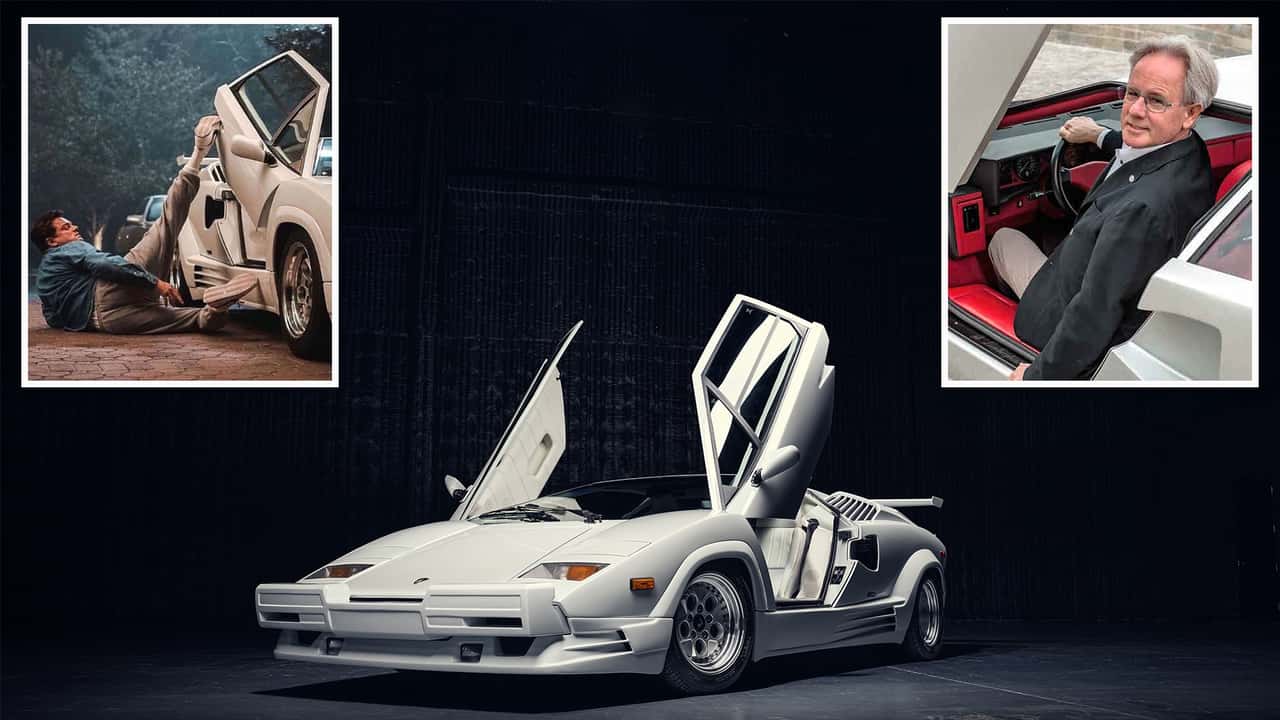 Diseãado por pagani y estrella de cine rematan el lamborghini countach mãs famoso del mundo