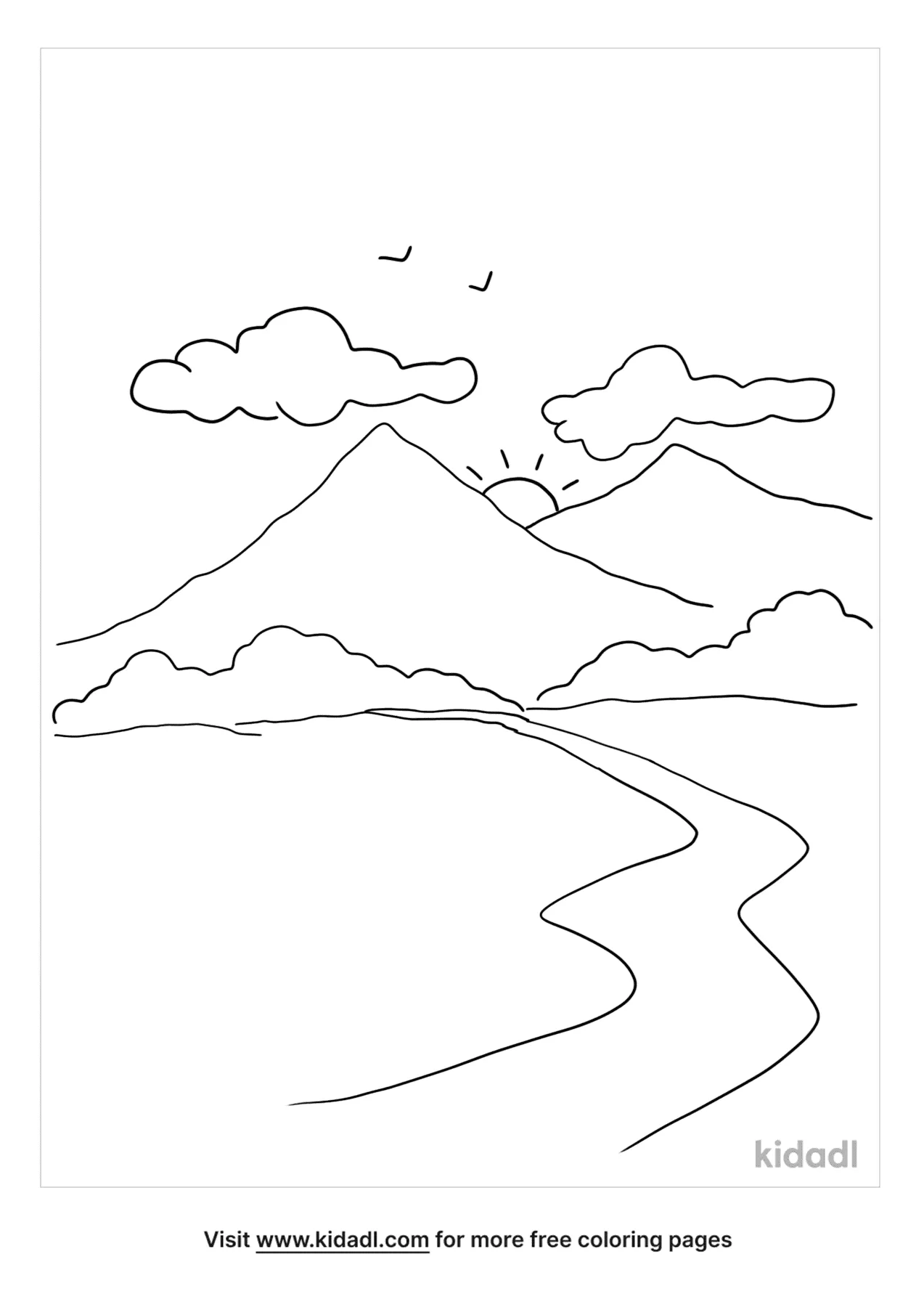Free landform coloring page coloring page printables