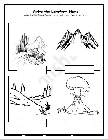 Explore landforms engaging activities for geography education