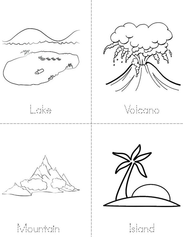 My landforms book