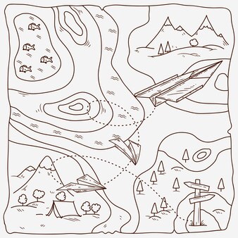 Page coloring book kdp images