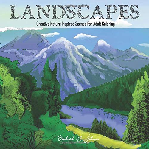 Best landscapes coloring books of all time