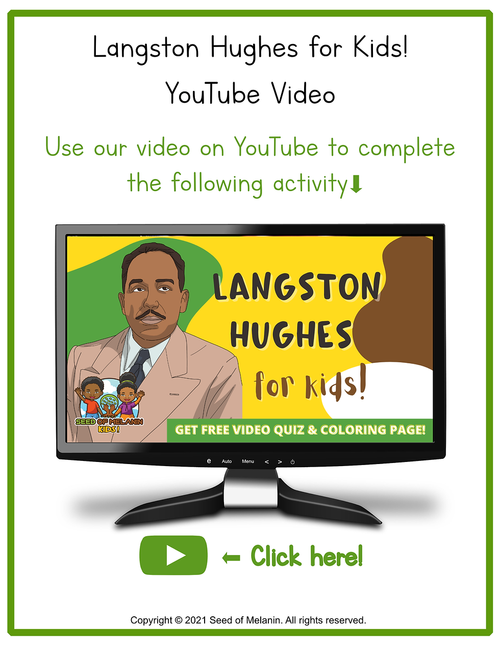 Lets learn langston hughes seed of melanin