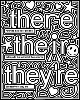 There their theyre coloring page quote coloring pages love coloring pages coloring pages