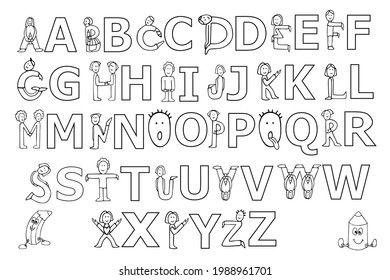 Language arts english learning snail task stock vector royalty free