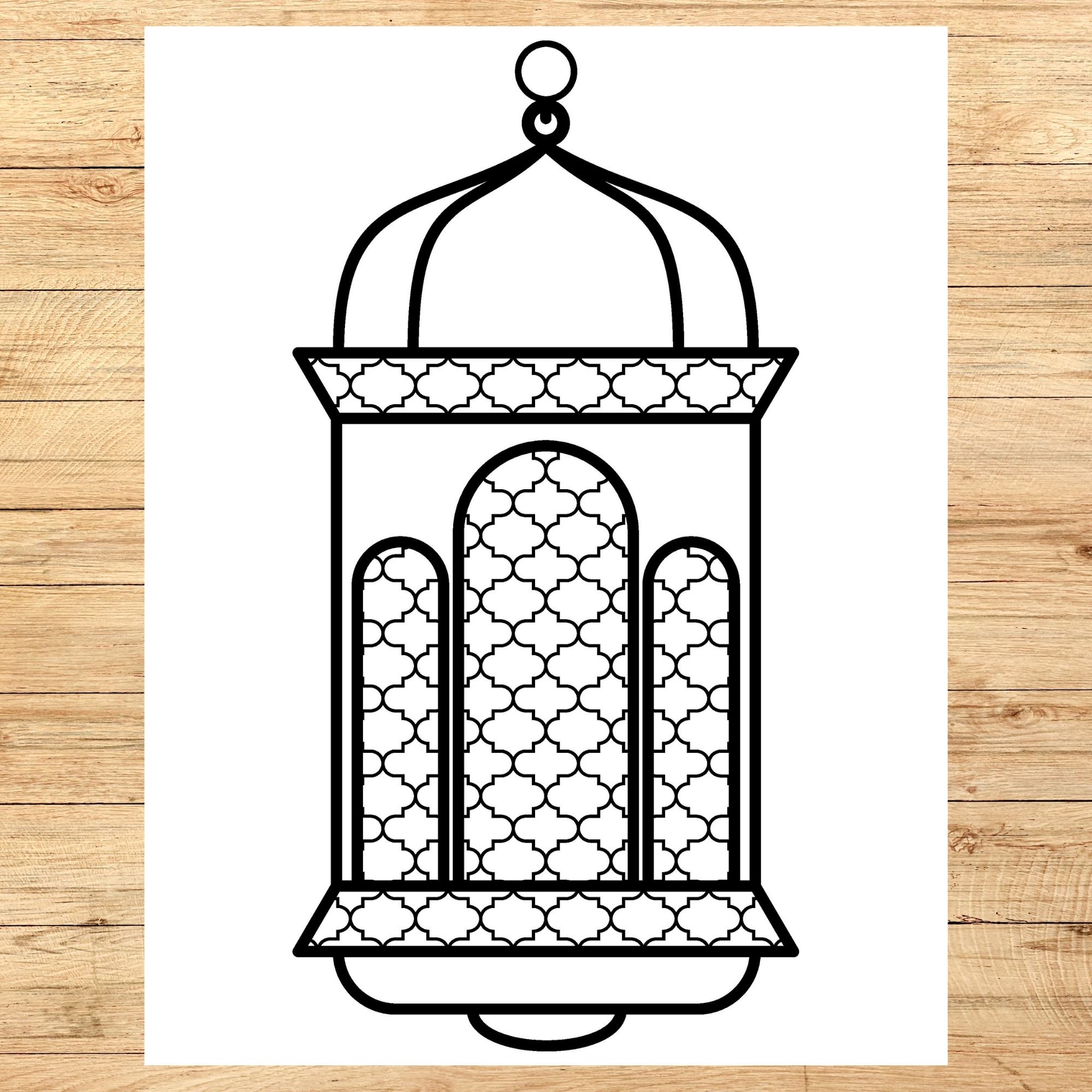 Ramadan lanterns coloring pages ramadan lanterns decoration made by teachers