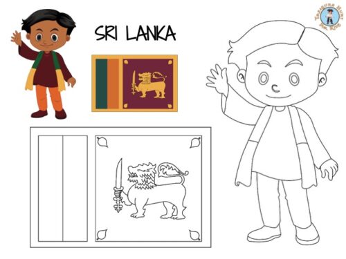 Laos coloring page