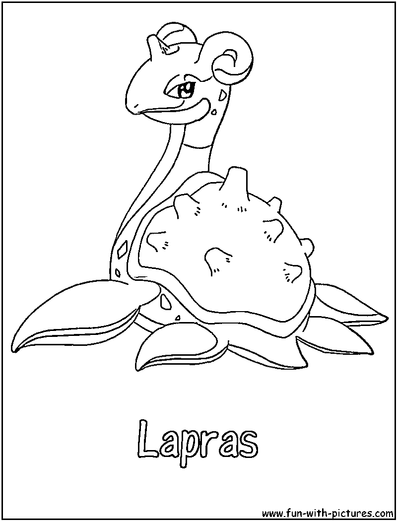 Lapras coloring page pokemon coloring pages pokemon coloring pokemon