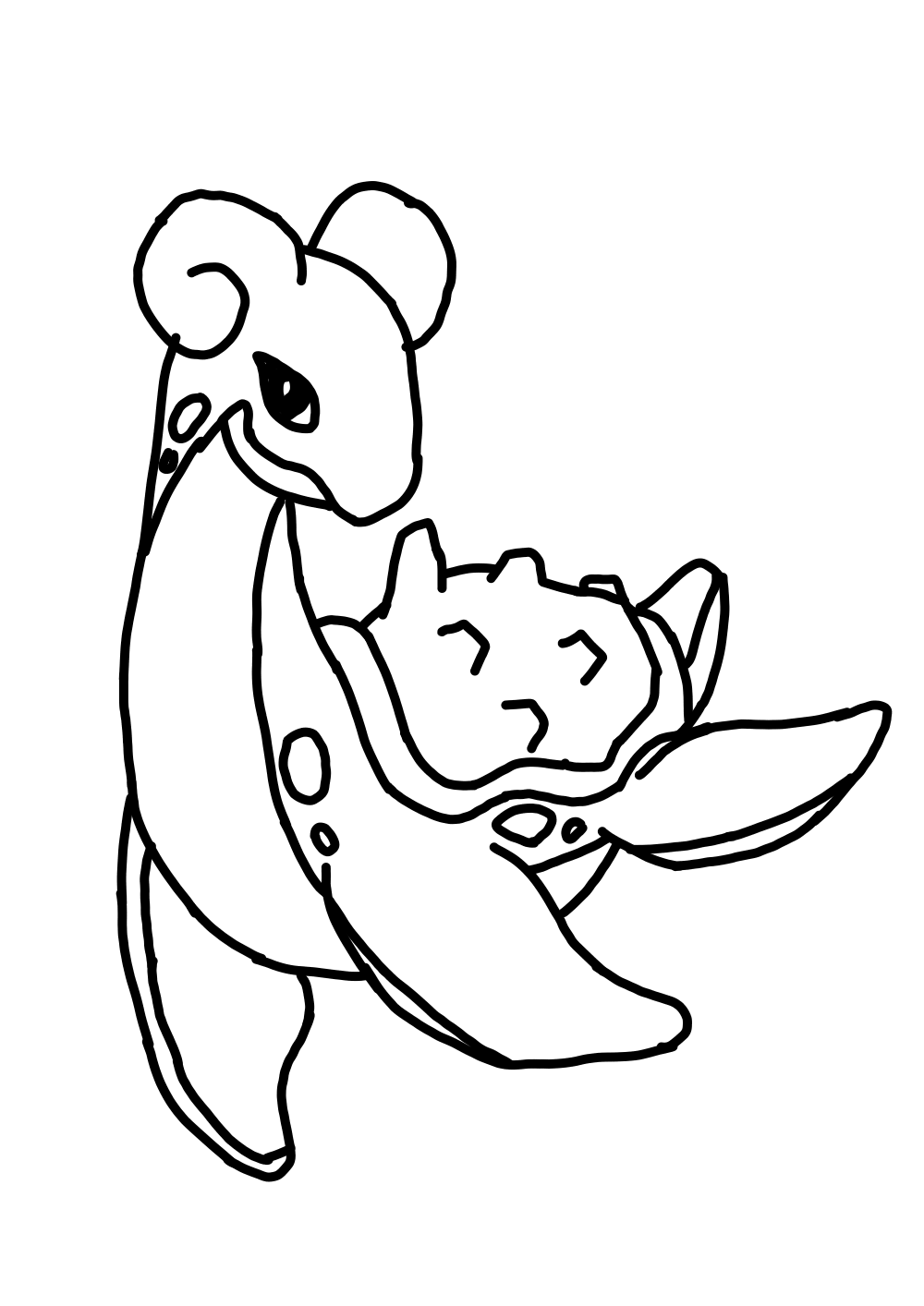 Making a pokemon coloring book as a surprise for my sisters birthday rpokemonart