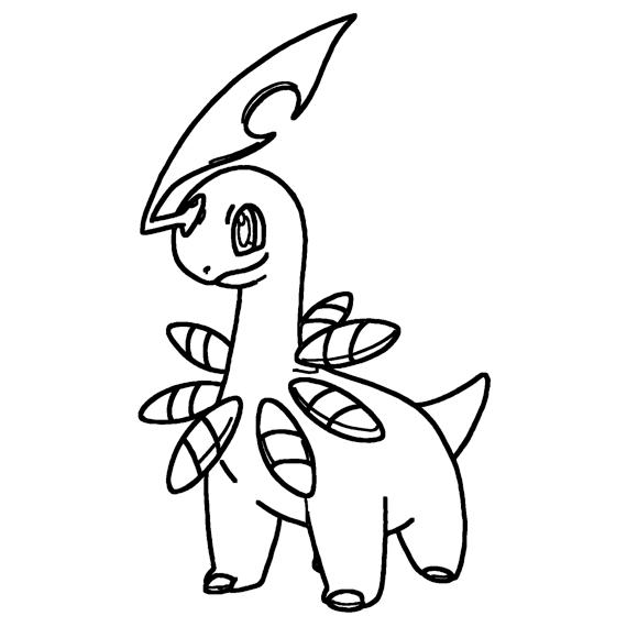 Bayleef coloring page