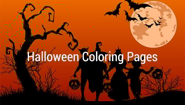 Halloween coloring pages