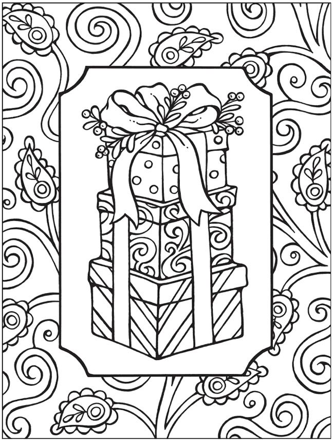 Get festive with the giant merry christmas coloring activity book
