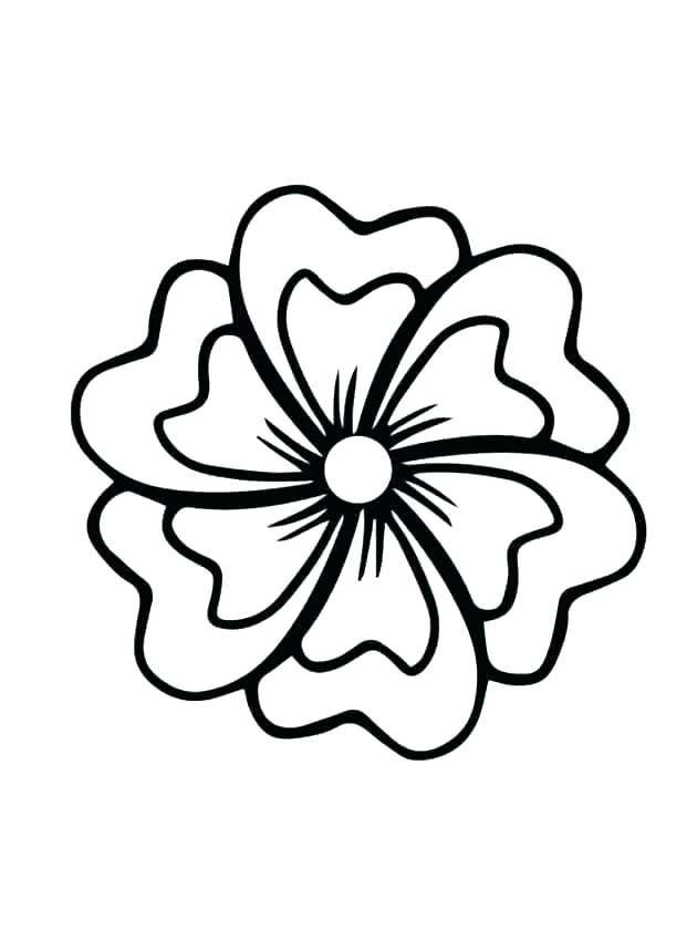 Coloring large flower coloring pages simple g flowers print adult book big beautiful printable page blue asâ flower coloring pages flower drawing book flowers