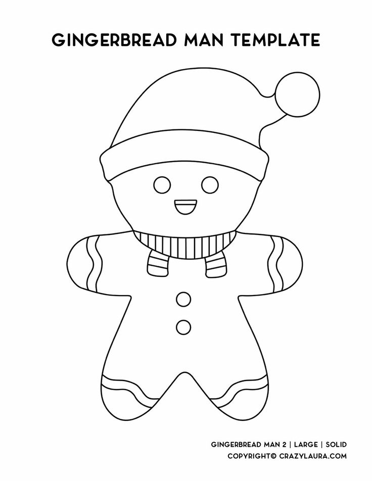Free gingerbread man template coloring pages cool coloring pages gingerbread man template coloring pages
